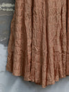 Mutedance 25 Autumn/Winter Elastic Lace Waist Casual Pants Series Flower Dye Handmade MD-MD25FW102-rose (MD25FW101)